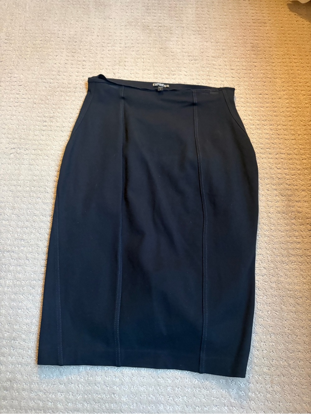 Express Black Pencil Skirt
